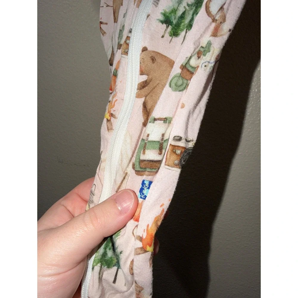 Girls KicKee Bamboo Sleeper Size 9-12 Months